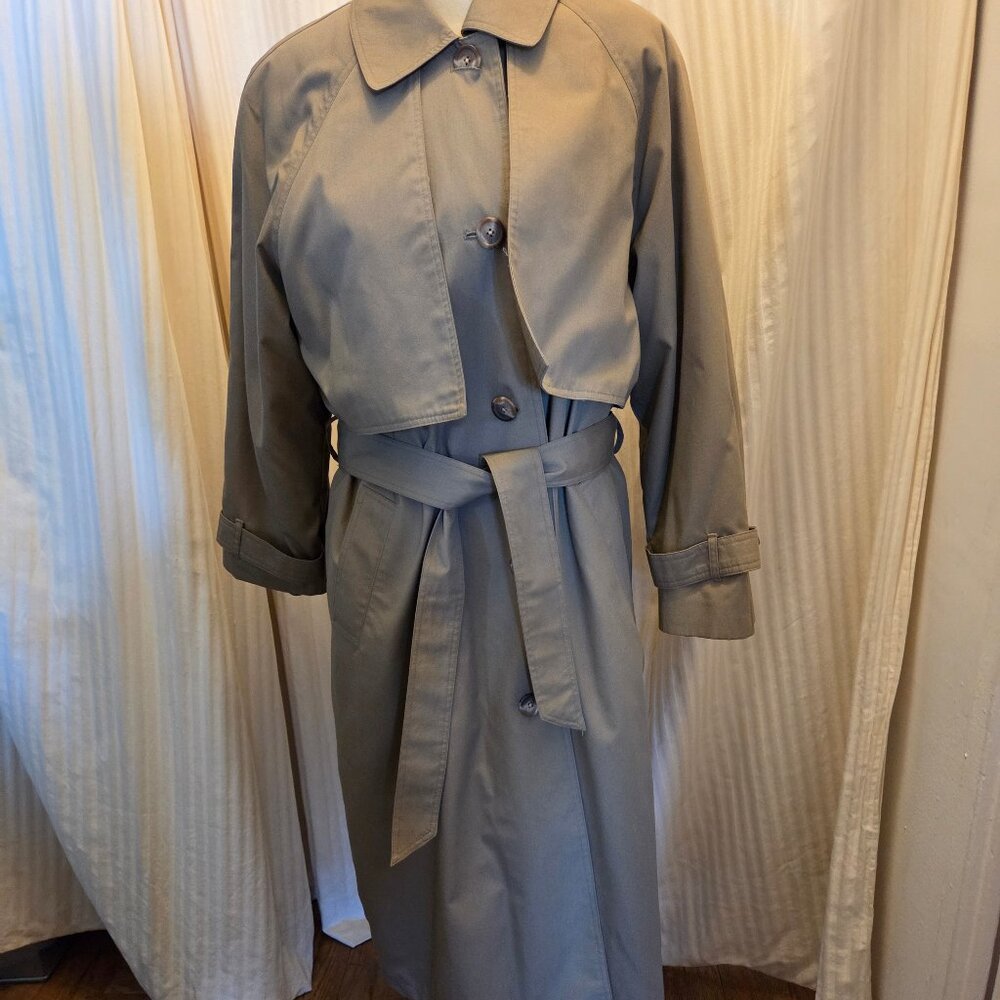 Misty Harbor lined Trench coat, size 14
